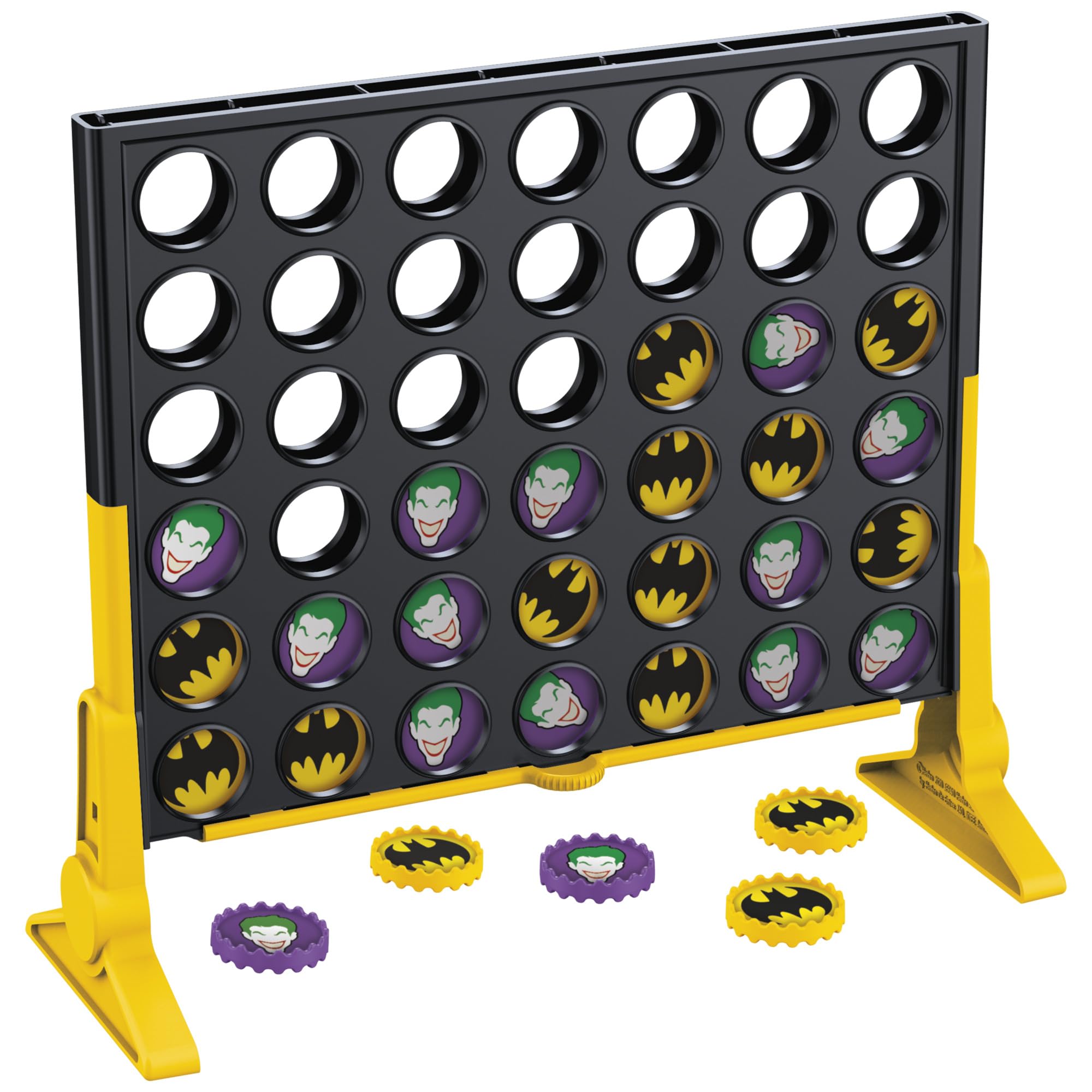 Connect 4 Batman Game | Batman-Themed 4 in a Row Game | Ages 6 and Up| For 2 Players | Strategy Board Games for Kids and Families (Amazon Exclusive)