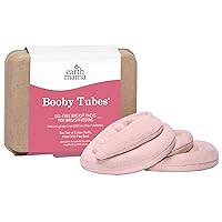 Booby Tubes | Gel-Free Hot & Cold Compress Nursing Packs for Breastfeeding & Tender Breasts, 4.2-Ounce