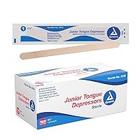 Dynarex Tongue Depressors, Sterile, 5.5