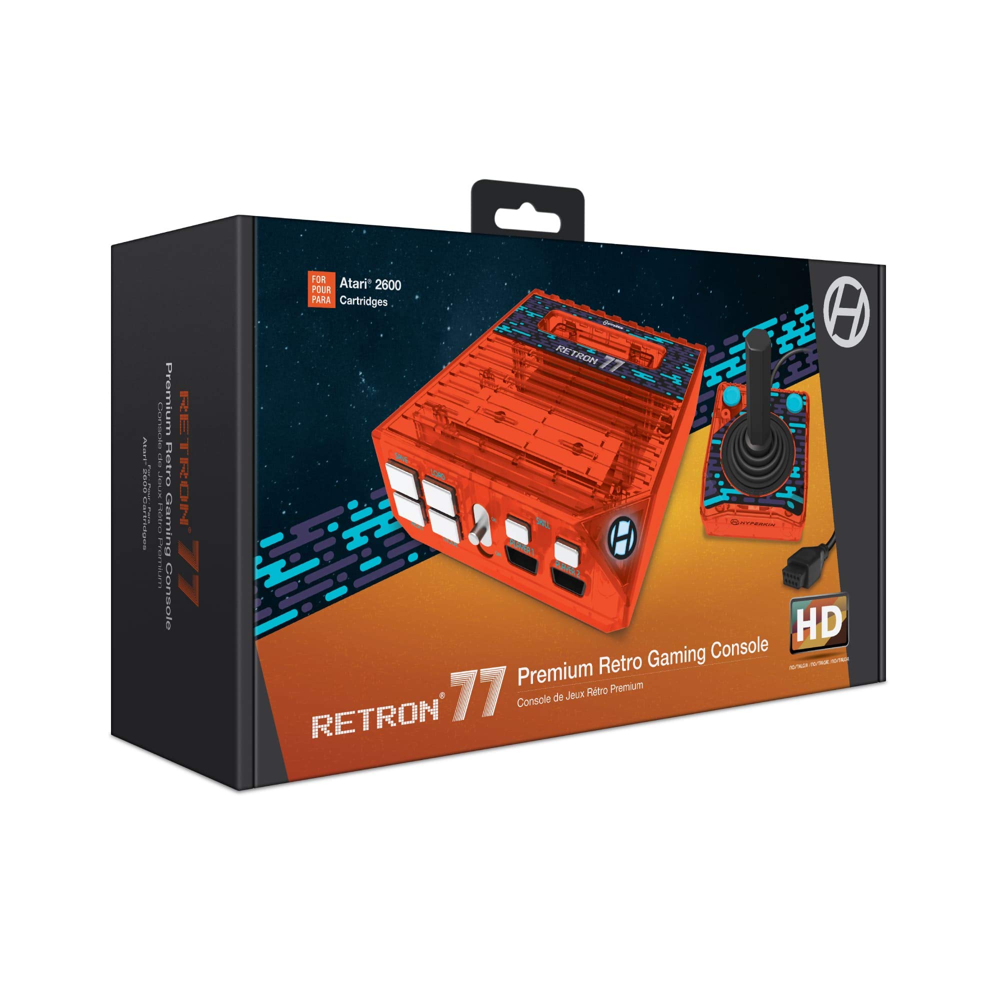 Hyperkin RetroN 77: HD Gaming Console for Atari 2600 (Retro Amber) - Not Machine Specific & 