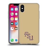Head Case Designs Officially Licensed Florida State University FSU Seminoles Soft Gel Case Compatible with Apple iPhone X/iPhone Xs