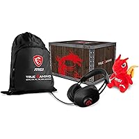 MSI True Gaming Level 2 Loot Box with Lucky Plushie, Gaming Headset & Gaming Gear Bag