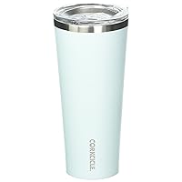 Corkcicle Tumbler Insulated Stainless Steel Bottle/Thermos, 16 oz, Turquoise
