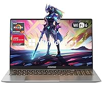 ACEMAGIC Laptop with Backlit Keyboard, Gaming Laptop with AMD Ryzen 7 5700U Processor(8C/16T, Up to 4.3GHz), 16.1-inch FHD Display, 16GB RAM 512GB ROM Laptop Computer Support WiFi 6, 53Wh Battery