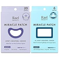 Rael Miracle Bundle - Large Spot Control Cover (20 Count), XL Spot Control Cover (6 Count)