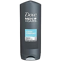 Dove Men+Care Body and Face Wash Clean Comfort 18 oz Effectively Washes Away Bacteria While Nourishing Your Skin