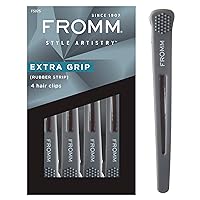 Fromm F5025 Extra Grip Rubberized Clip (Pack of 4)