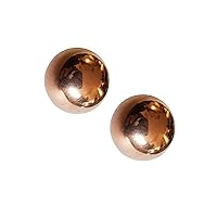 Premium 99% Pure Solid Copper Ball Orb Sphere Approx 1.1 Inch Diameter Healing Energy Mental Agility Grounding Movement Therapy (2 pcs of 1.1 Inch)