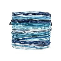 Pura Vida Bracelets Pack Blue Friendship Bracelet Pack - Set of 10 Stackable Bracelets for Women, Handmade Bracelets & Cute Bracelets for Teen Girls, Beach Accessories for Teens - 10 String Bracelets