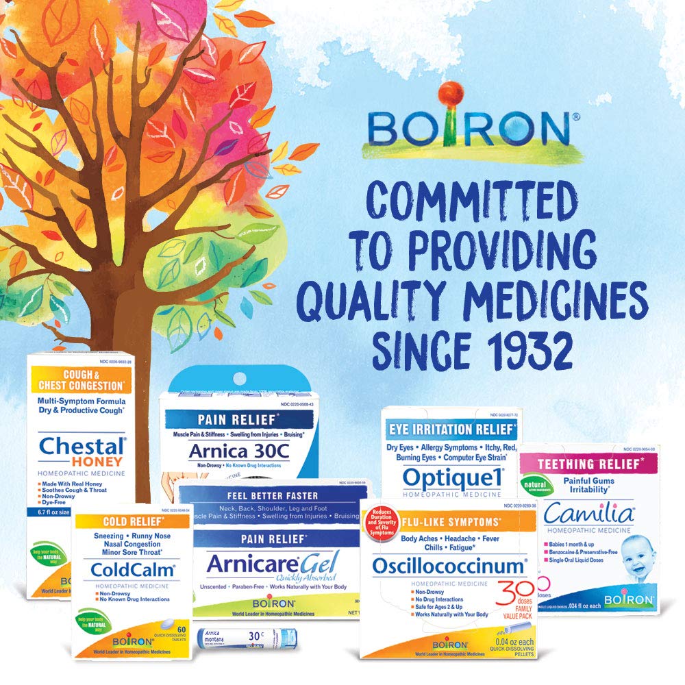 Boiron Cina 30C Homeopathic medicine for nervousness, irritability, and sleeplessness in children, 1 Count