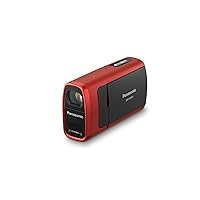 Panasonic SDR-SW20 Waterproof Flash Memory Camcorder with 10x Optical Zoom (Red) (Discontinued by Manufacturer)