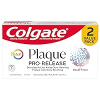 Total Plaque Pro Release Whitening Toothpaste, 2 Pack, 3.0 Oz Tubes