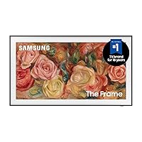 SAMSUNG 43-Inch Class QLED 4K LS03D The Frame Series Quantum HDR Smart TV w/ Dolby Atmos, Art Mode, Anti-Reflection, Customizable Frame, Slim Fit Wall Mount with Alexa Built-In (QN43LS03D, 2024 Model)