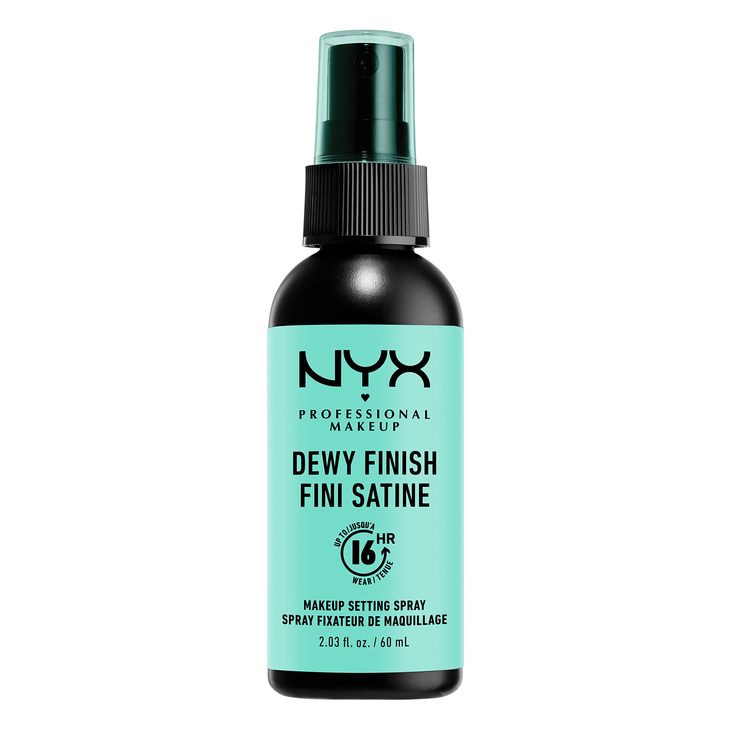 NYX PROFESSIONAL MAKEUP Make Up Setting Spray Dewy Finish, 2.03 Fl Oz (Pack of 1)