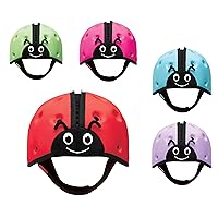 SafeheadBABY Award-Winning Infant Safety Helmet Baby Helmet for Crawling Walking Ultra-Lightweight Baby Head Protector Expandable and Breathable Toddler Head Protection Helmets Ladybird Pattern