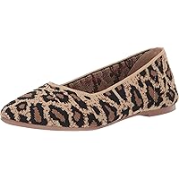 Skechers Women's Cleo - Claw-Some - Leopard Print Engineered Knit Skimmer