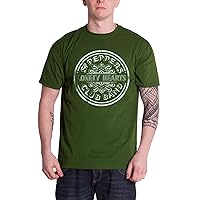 Beatles Men's Lonely Hearts T-Shirt Green