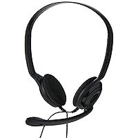 EPOS Sennheiser PC 5 Chat - Headset for Internet Communication, E-Learning and Gaming - Noise Cancelling Microphone, Casual Gaming Lightweight, high Comfort, Minimalistic, Black