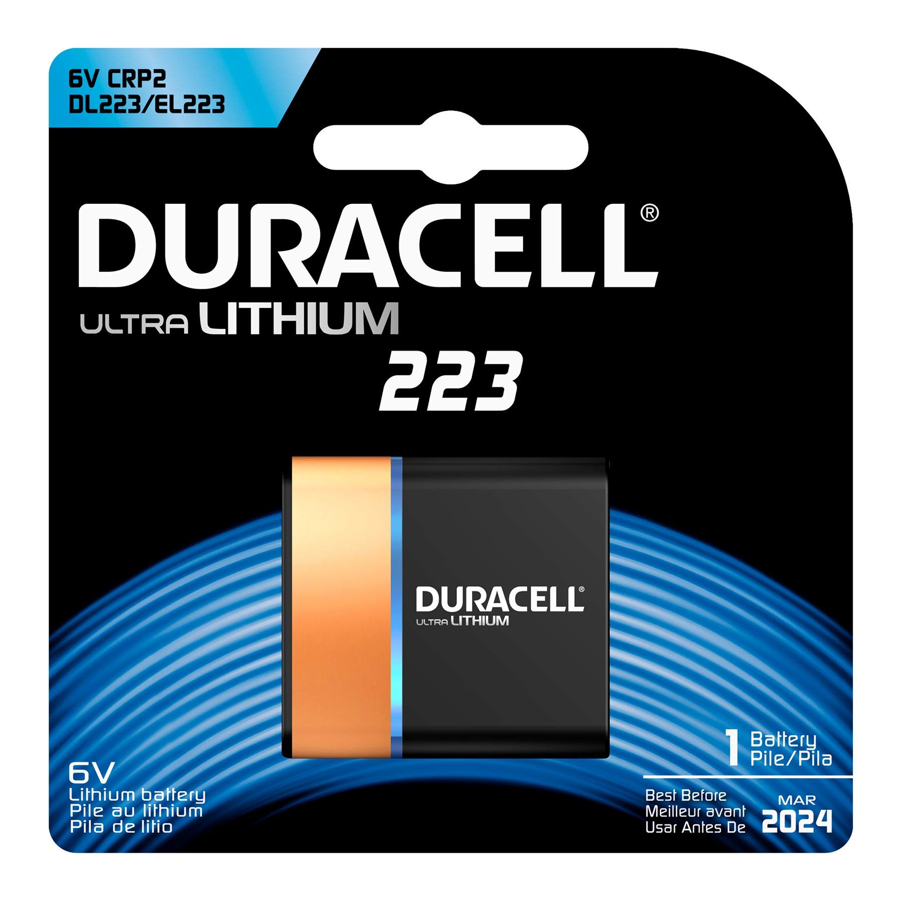 Duracell 12210 DL223ABU 6V Lithium