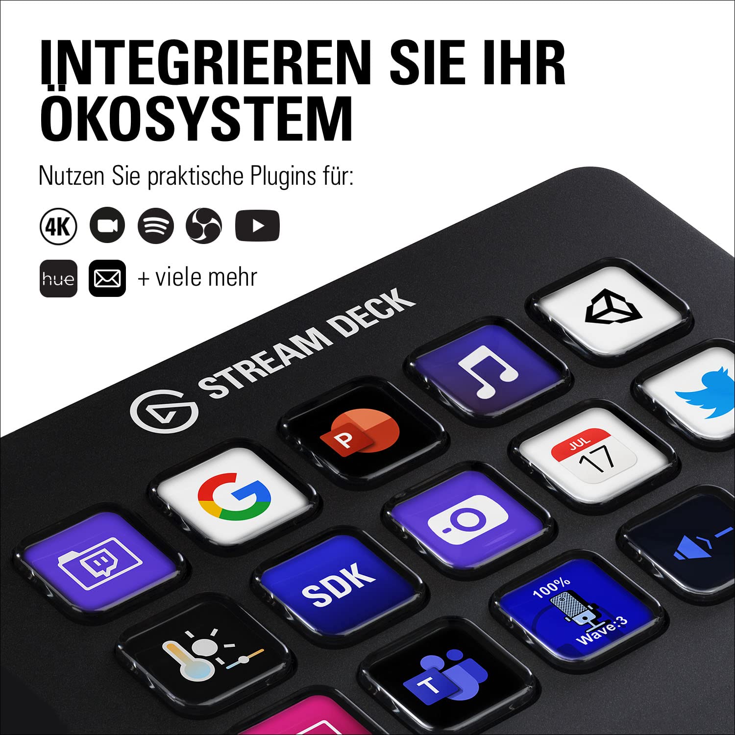 Mua Elgato Stream Deck  - Studio Controller, 15 Macro Keys, Triggering  Action in Apps and Software such as OBS, Twitch, YouTube and More, for Mac  and PC trên Amazon Đức chính