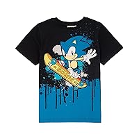 Sonic the Hedgehog Skating Boys T-Shirt - 10-11 Years