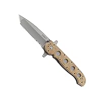 CRKT EDC Folding Pocket Knife: Special Forces Everyday Carry, Automated Liner Safety, Dual Hilt, G10 Handle, 4-Position Pocket Clip