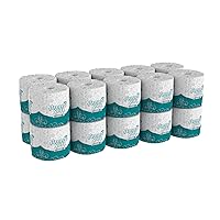 Georgia-Pacific Angel Soft Professional Series 2-Ply Embossed Toilet Paper, 16850, 450 Sheets Per Roll, 60 Rolls Per Case