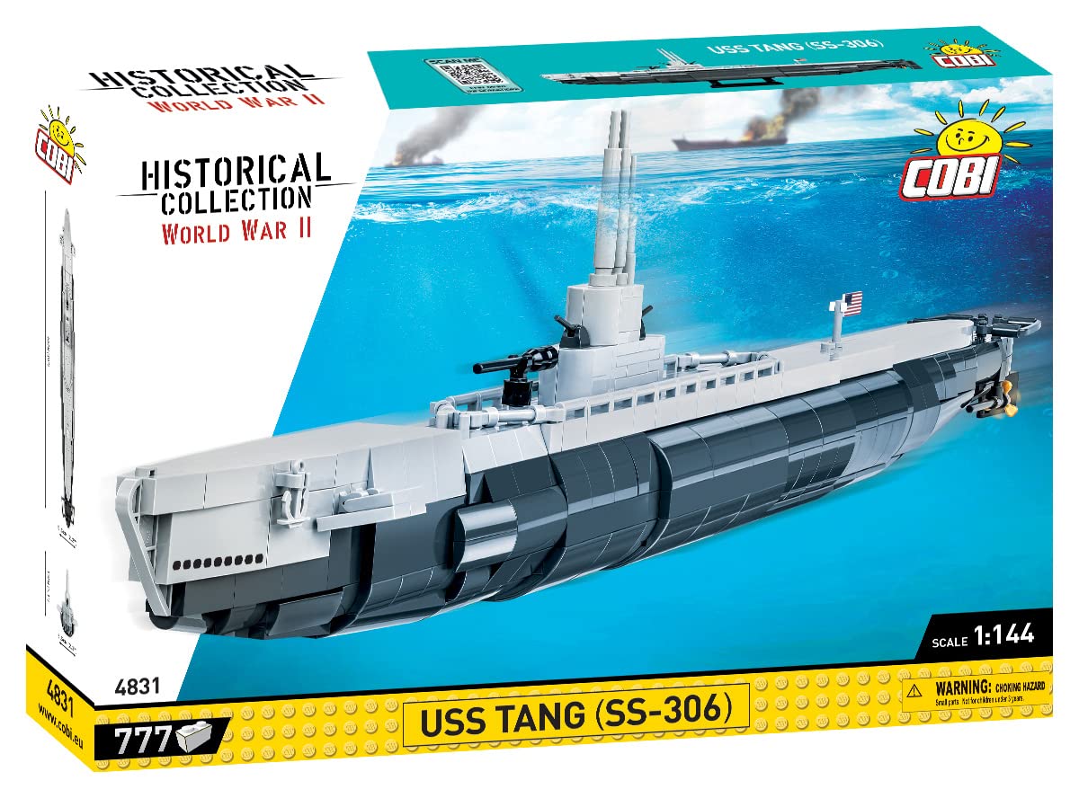 COBI Historical Collection World War II USS TANG (SS-306) Submarine