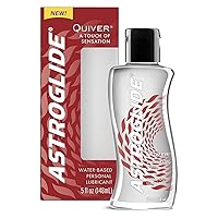 Water Based Lube (5oz), Quiver Personal Lubricant, Arousal Sex Lube Adds Sensations for Men, Women and Couples, and Easy Clean-Up