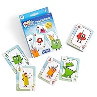 hand2mind Numberblocks Playing Cards, Fun Card Games, Math Card Games for Kids Ages 3-5, Deck of Cards for Kids, Playing Cards Themed, Number Toys, Preschool Math Learning Toys, Kids Educational Games