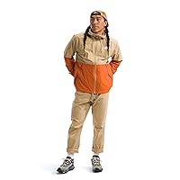 THE NORTH FACE Men's Waterproof Antora Rain Hoodie Jacket (Standard and Big Size), Khaki Stone/Desert Rust, Small