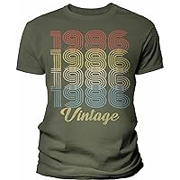 38th Birthday Gift Shirt for Men - Vintage 1986 Retro Birthday - 004-38th Birthday Gift