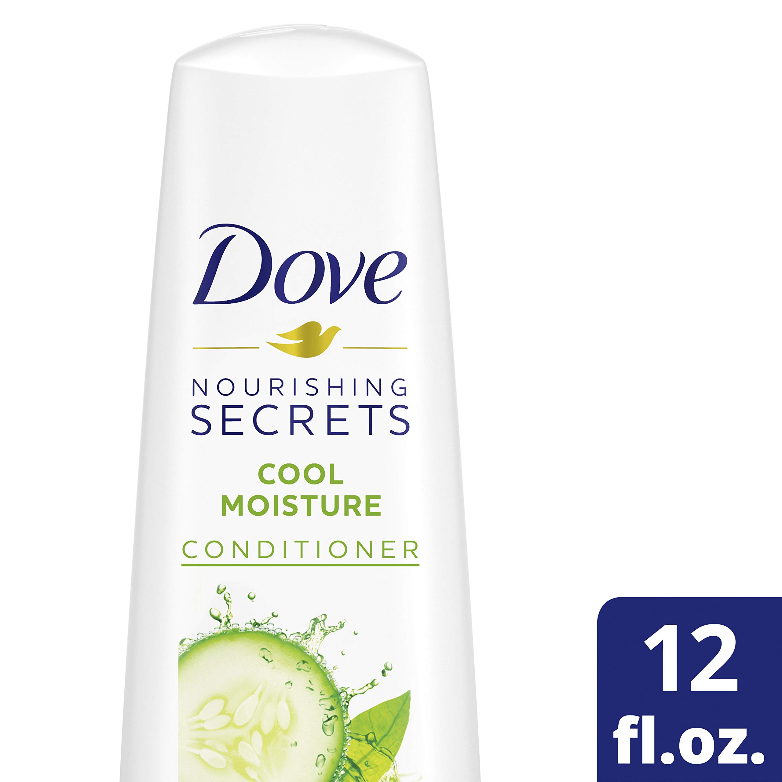 Dove Nourishing Secrets Conditioner, Conditioner, Pack of 1 Cool Moisture 12.0 Fl Oz