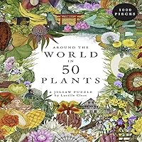 Laurence King Around The World in 50 Plants 1000 Piece Puzzle, 19 x 27 Inch