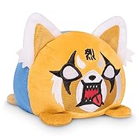 The Officially Licensed Original Sanrio Plushie - Aggretsuko - Cute Sensory Fidget Stuffed Animals That Show Your Mood