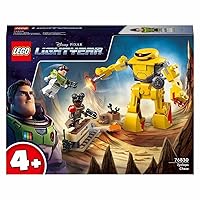 LEGO 76830 Disney and Pixar's Lightyear Zyclops Chase Space Robot Building Toy for Kids Ages 4+ with Mech Figure and Buzz Figure