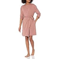 Amazon Aware Women's Relaxed-Fit Cotton Modal Robe (Available in Plus Size)