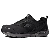 Skechers Mens Lace Up Safety Arch Fit Sr Comp Toe