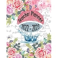 Teacher Planner 2022 - 2023: Nice Planner from July 2022 - June 2023, size 8.5 x 11 inch with 149 Pages Lesson Planner Book for Teachers, Weekly & ... Teaching, Lesson Planner Book for Teachers