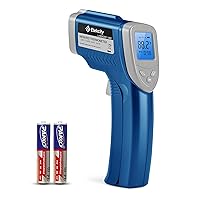 Etekcity Infrared Thermometer 1080, Heat Temperature Temp Gun for Cooking, Laser IR Surface Tool for Pizza Oven, Meat, Griddle, Grill, HVAC, Engine, Accessories, -58°F to 1130°F, Blue