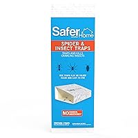 Safer Brand 4 Safer Home SH400 Indoor Spider, Ant, Cockroach, Centipede, and Crawling Insect Traps, Blue