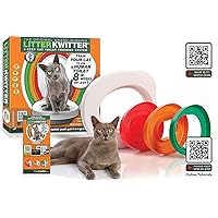 Cat Toilet Training System By Litter Kwitter - Teach Your Cat to Use the Toilet - With Instructional DVD