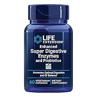 Life Extension Super Omega-3 Fish Oil, Sesame & Olive Extract with Super Digestive Enzymes & Probiotics - 240 Softgels & 60 Capsules