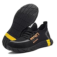 Steel Toe Shoes Men's Composite Toe Shoes Work and Safety Shoes Breathable Comfortable Non-slip