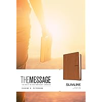 The Message Slimline (Leather-Look, Saddle Tan): The Bible in Contemporary Language The Message Slimline (Leather-Look, Saddle Tan): The Bible in Contemporary Language Imitation Leather Product Bundle
