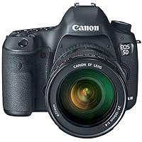 Canon EOS 5D Mark III 22.3 MP Full Frame CMOS Digital SLR Camera with EF 24-105mm f/4 L is USM Lens Black