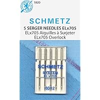 Schmetz ELX705 Needles - Size 80/12