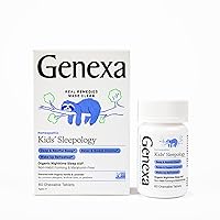 Sleepology for Children – 60 Tablets | Certified Organic & Non-GMO, Melatonin-Free, Physician Formulated, Homeopathic | Sleep Aid for Children