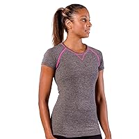 Zensah Women's Running Shirt - Seamless Workout Fitness Shirt - Ultra-lightweight, Breathable, and Moisture Wicking