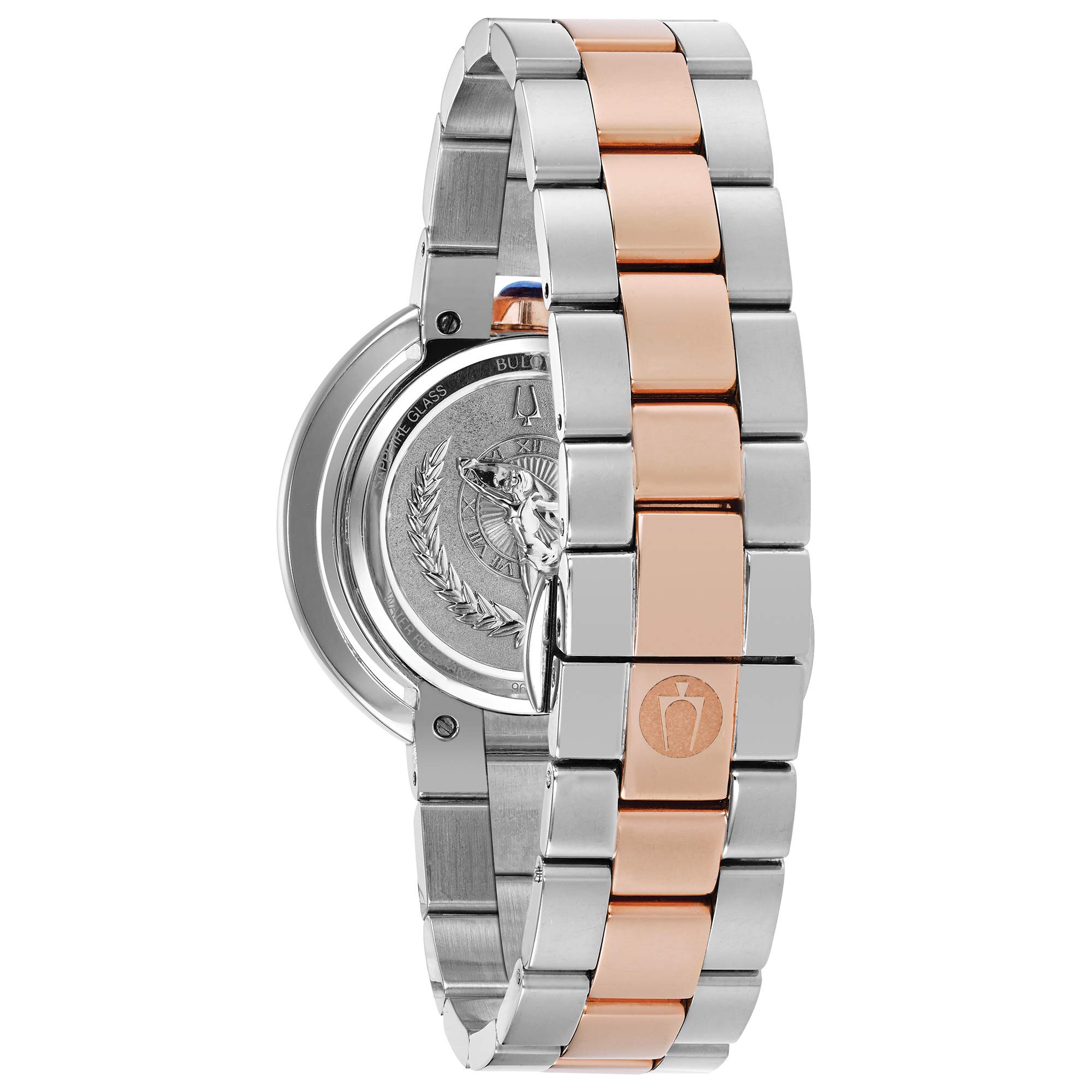 Bulova Rubaiyat Quartz Ladies Watch, Stainless Steel Diamond , Two-Tone (Model: 98R247)
